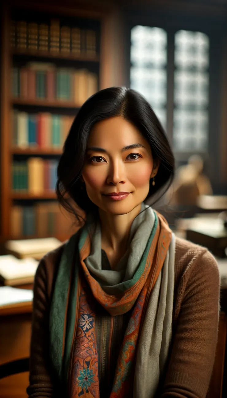 博士候選人竺佛念女士