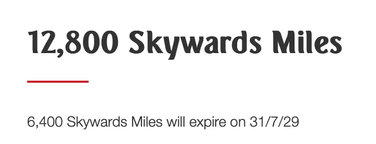 家庭帳戶下可以看到合計的累積里程