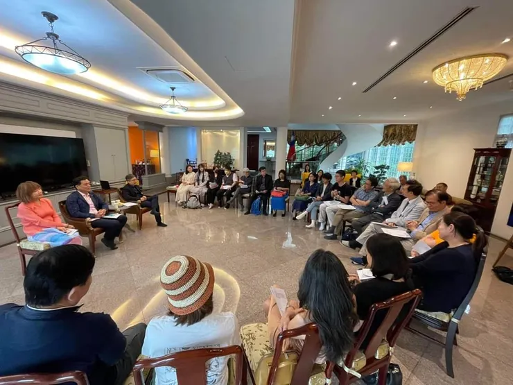 於童大使之官邸活動(國藝會攝)