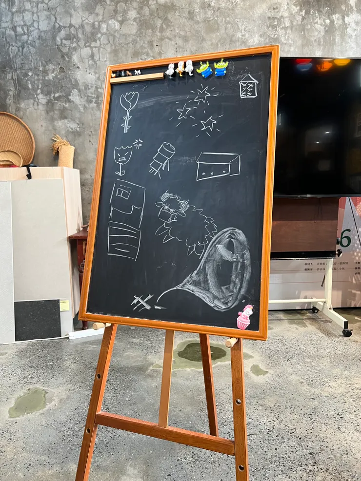 聊書會當天，大家畫下共讀《小王子》時心裡想著的圖像