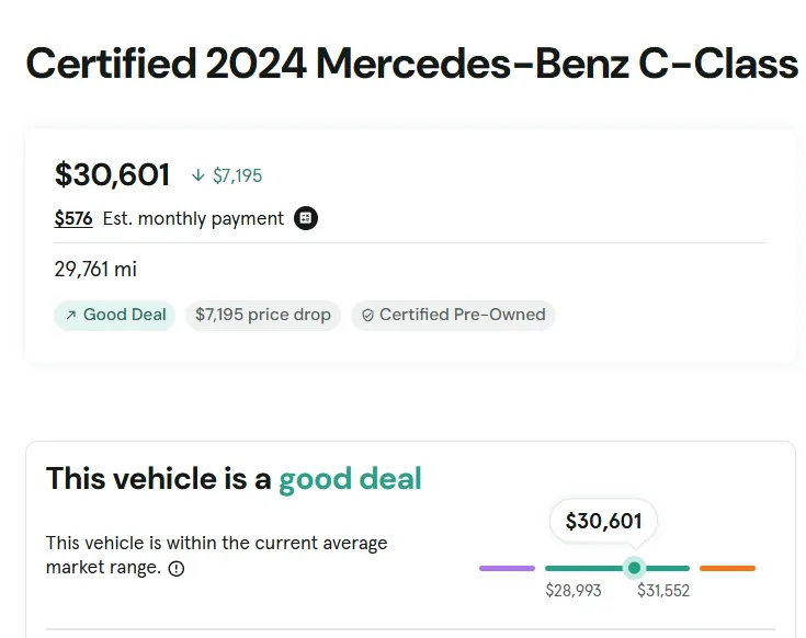 2024 BENZ C300價錢