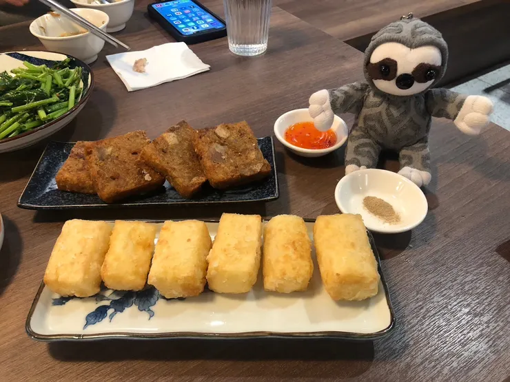 宜蘭糕渣也是當地特色小吃