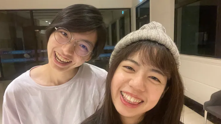 / 把握時間跟雅莘踫踫面 /