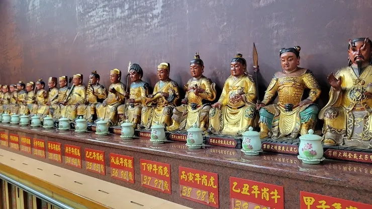 各值年太歲星君（圖片截圖於網路）