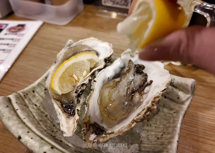 檸檬生蠔x2 ¥518 / NT$110