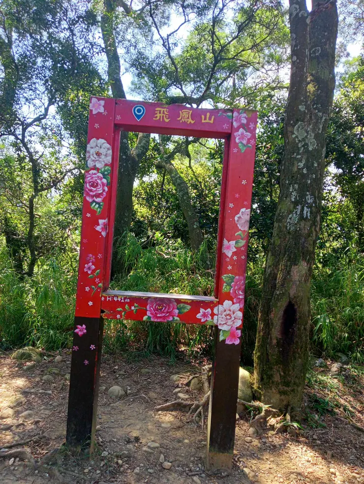 路程中經過的飛鳳山拍照打卡點