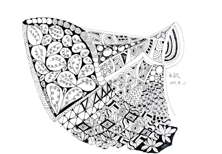 愛的森林／手繪