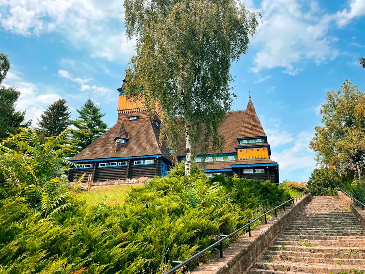 Tetemvár Wooden Church shot by Emma@07/2024.