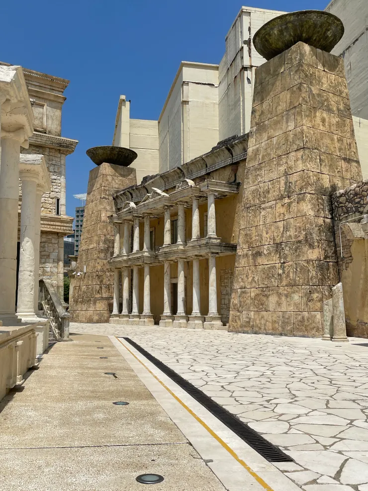 景點~漁人碼頭，仿羅馬建築。