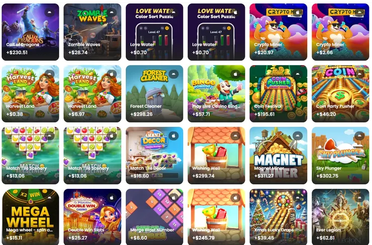 timebucks Bitlabs games