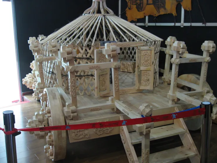 戰車蒙古包模型