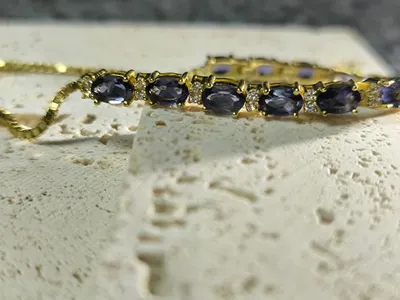 Iolite 堇青石 - 對應第三眼。