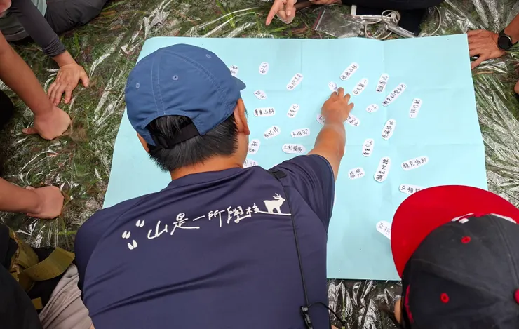 Watan說,祖靈要他選「無痕山林」當作團隊契約。