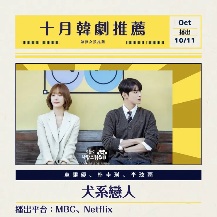 以《絕世網紅》、《Sweet Home》爆紅的朴圭瑛，應出演多部《Netflix》被譽為《Netflix 女兒》搭上漫撕男神車銀優，其待兩位高顏值的演出！