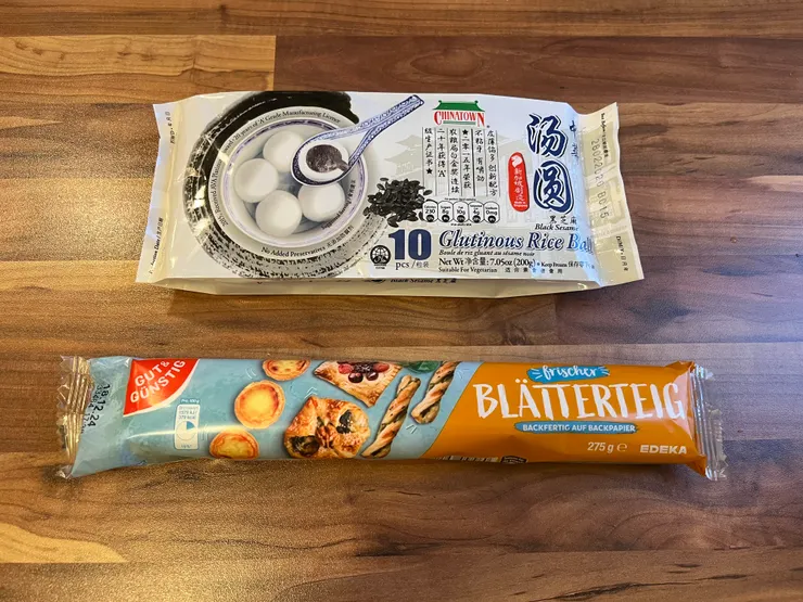 【德國生活】簡單烤箱甜點—酥皮湯圓