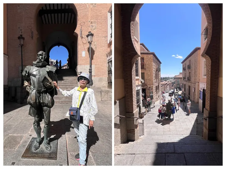 托雷多市致敬米格爾·德·塞萬提斯，紀念《唐吉訶德》出版四百週年。 2005 年 12 月