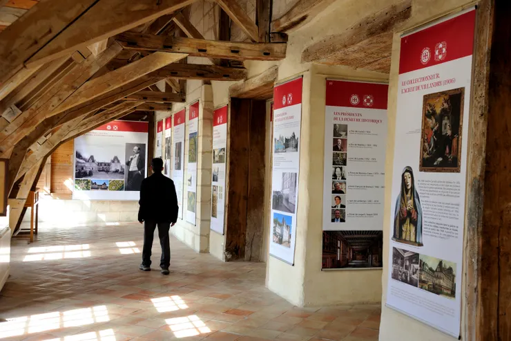 【塔內空間用作古堡歷史簡介】