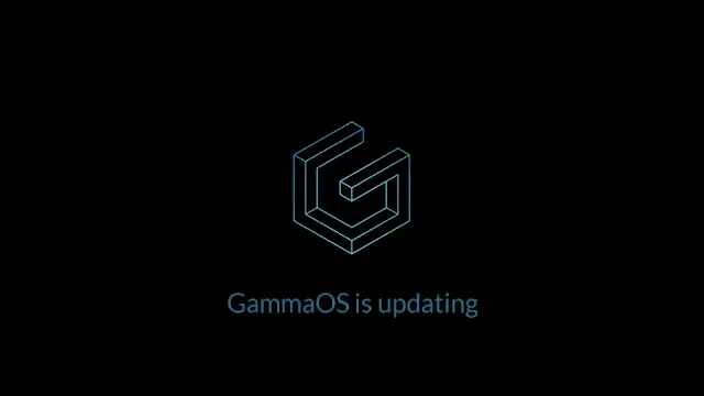 麥克發現手邊沒有系統截圖,只好求其次放最近更新Gamma OS時發現的更新畫面