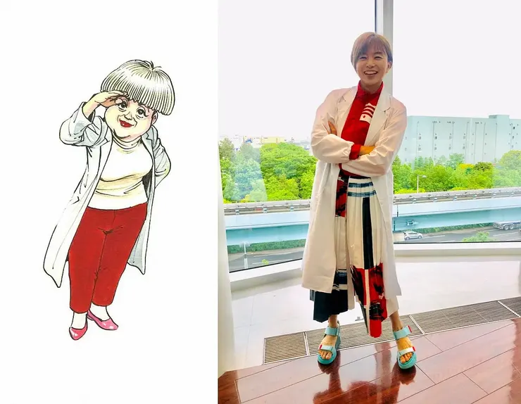 《監察醫朝顏》的山口一改形象，但跟漫畫原著不盡相同，大異其趣！