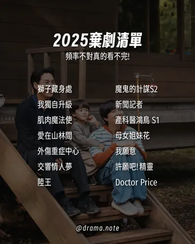 2025棄劇清單