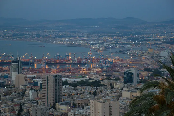 達布爾家族曾經的故鄉海法，如今的樣貌