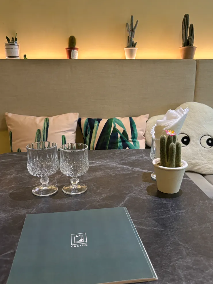 Cactus Bar＆Cactus cafe的一隅