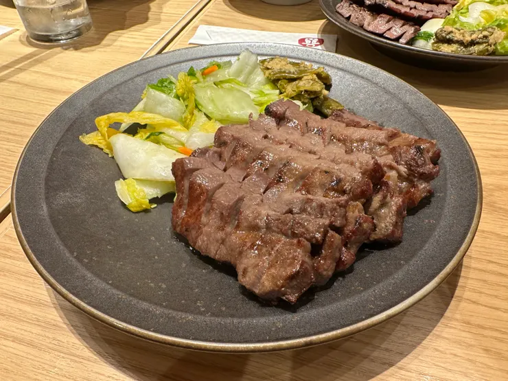 好好吃的厚切牛舌