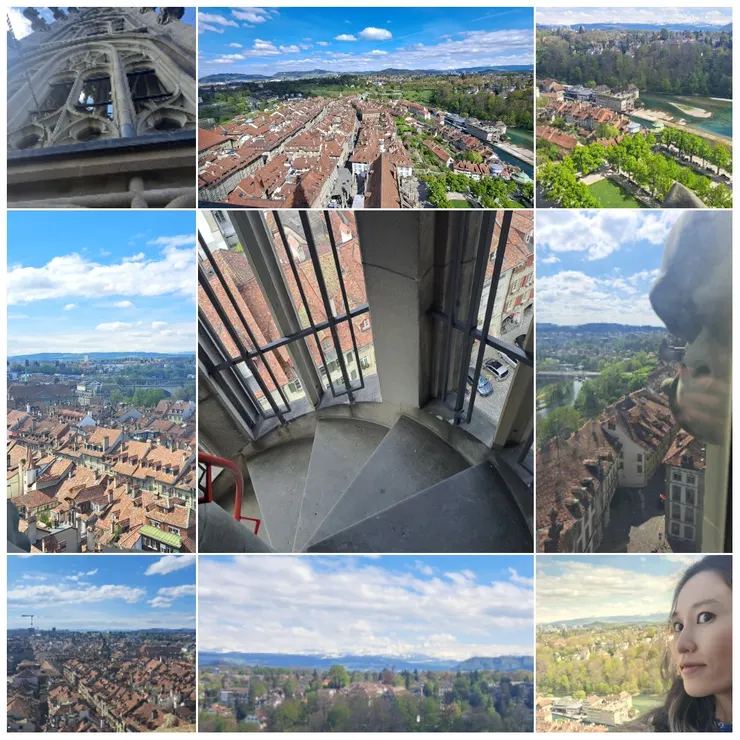 特色難走的旋轉樓梯...沒什麼人挑戰完上下樓..但風景很美值得來旋轉一下