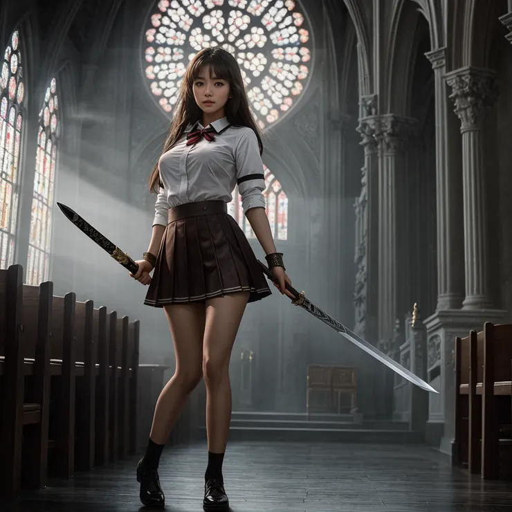 想不到阿NSFW模型做出有模有樣的教堂