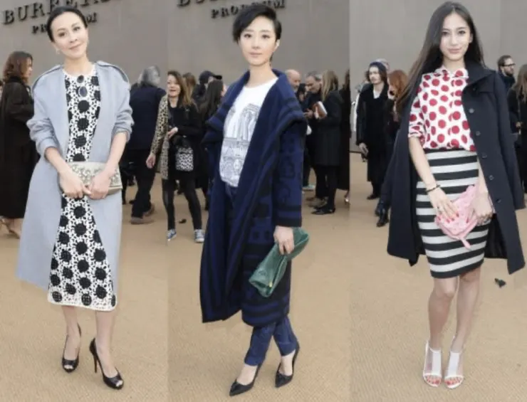 雙色系穿搭例子