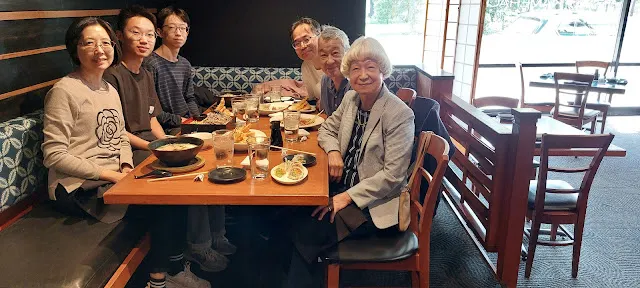 謝謝長輩的招待