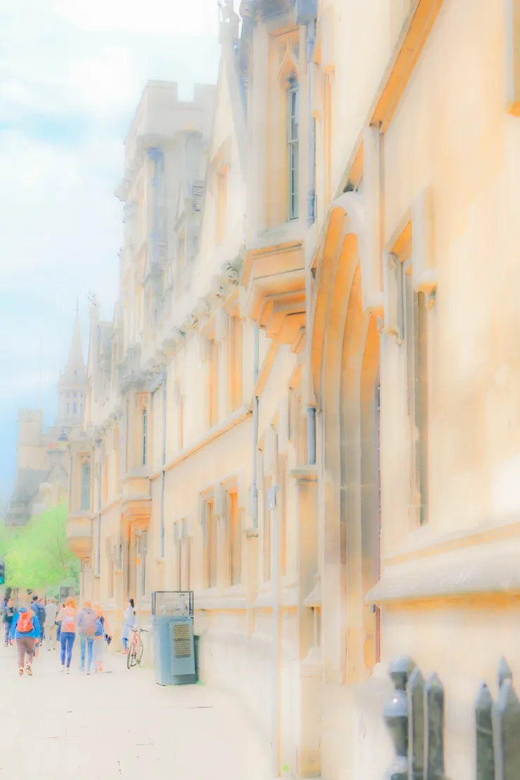 牛津高街上一景