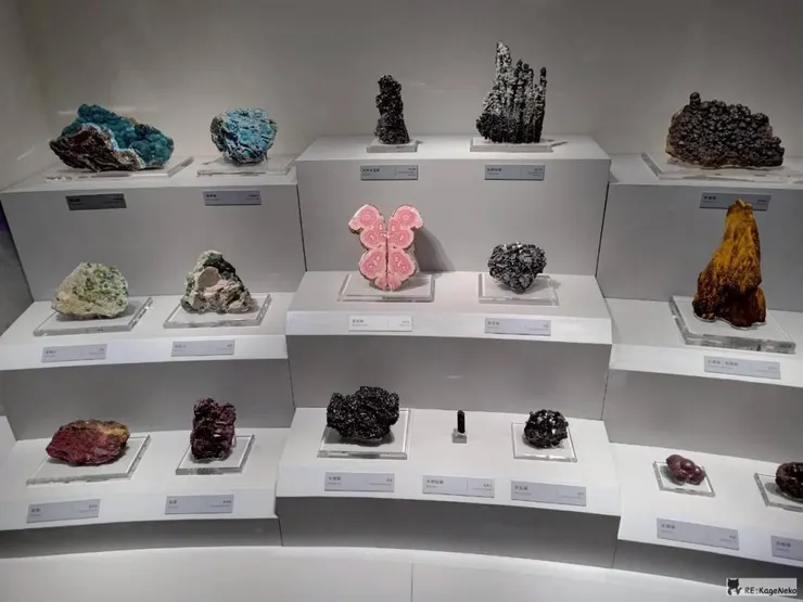 各式各樣的礦物