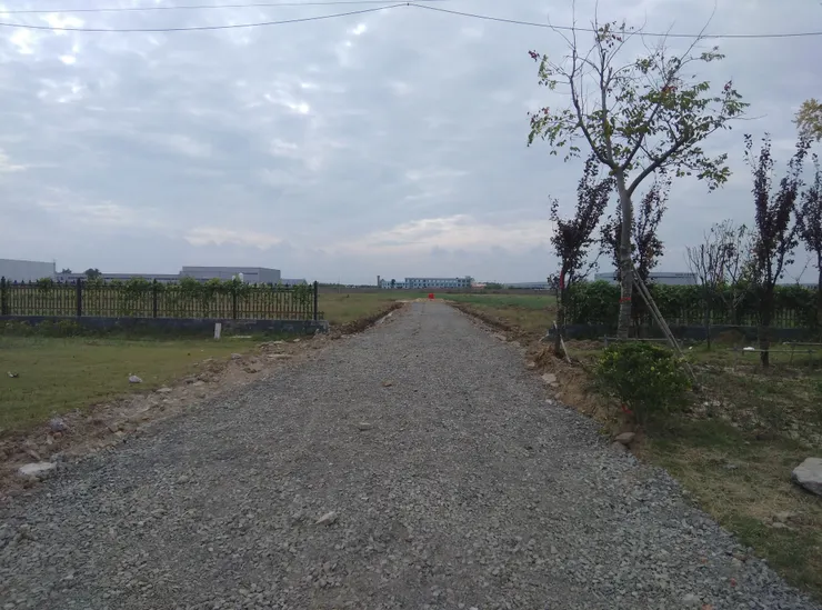 新廠施工便道(自拍)