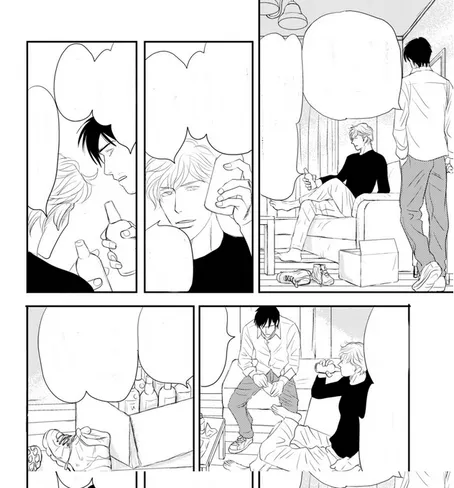 完全是巧合,漫畫中有約翰拿酒給前田喝的場景,雖然是啤酒,還是室溫的。