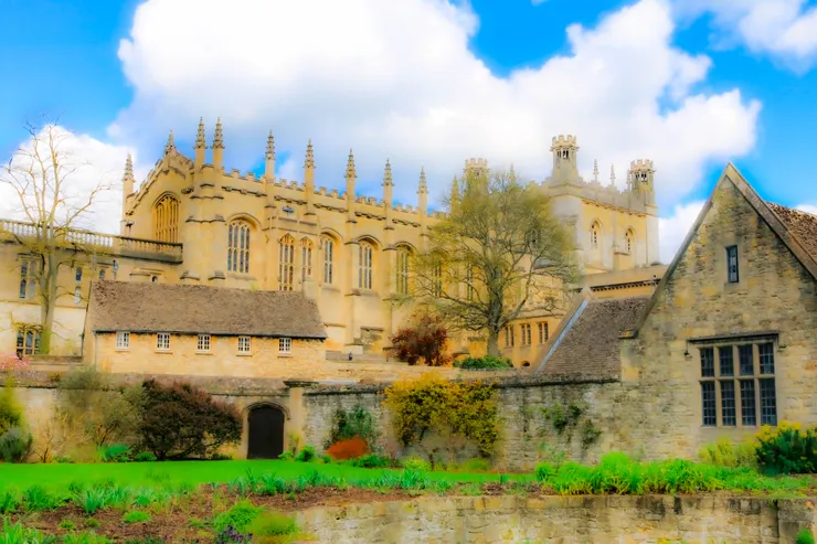 基督教堂學院的外圍