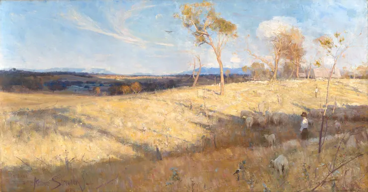 Arthur Streeton 畫作