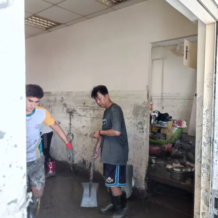 花蓮光復鄉-災區現場