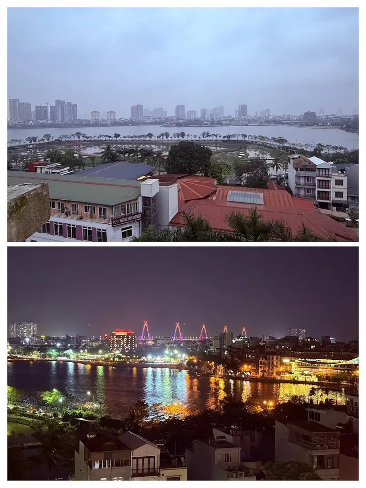 從房間看見西湖的日與夜