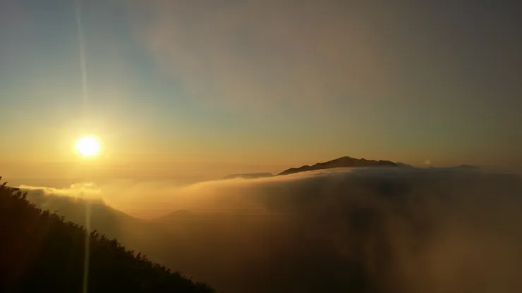 2016年7月23日，大屯山，我開始玩風景攝影的起點。