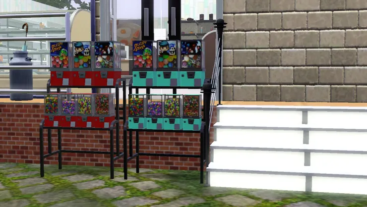 便利店門前一定會有扭蛋機！但這款是舊式的，現在的扭蛋貴得令人咋舌！