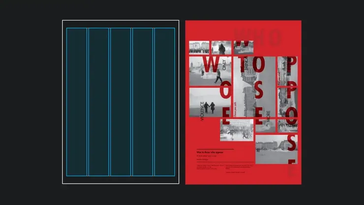 Affiche woe by Matthieu salvaggio