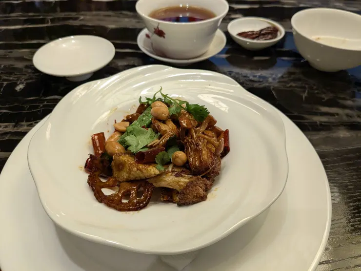 三杯，有點辣。