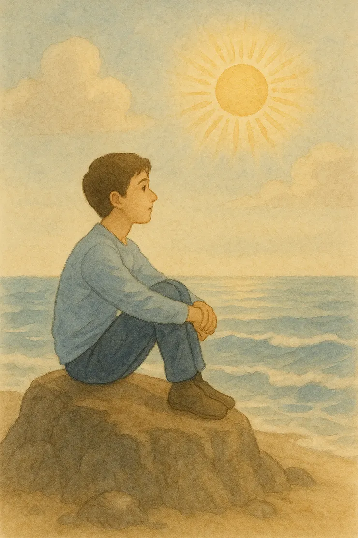 你終將會明白，有些光，是你坐下來之後，才會看見的--ChatGPT