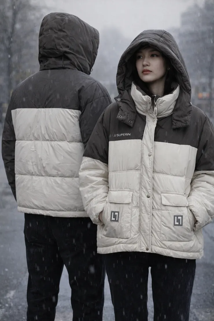 防風輕暖90鴨絨外套