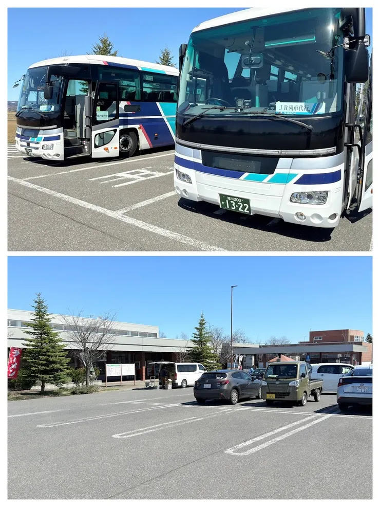 名寄附近的休息站