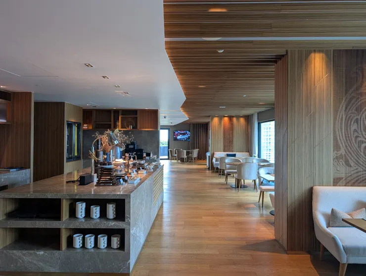 行政酒廊很寬敞