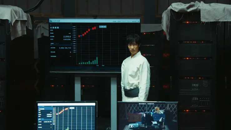 乃木豪氣秀了一手證券操作專業