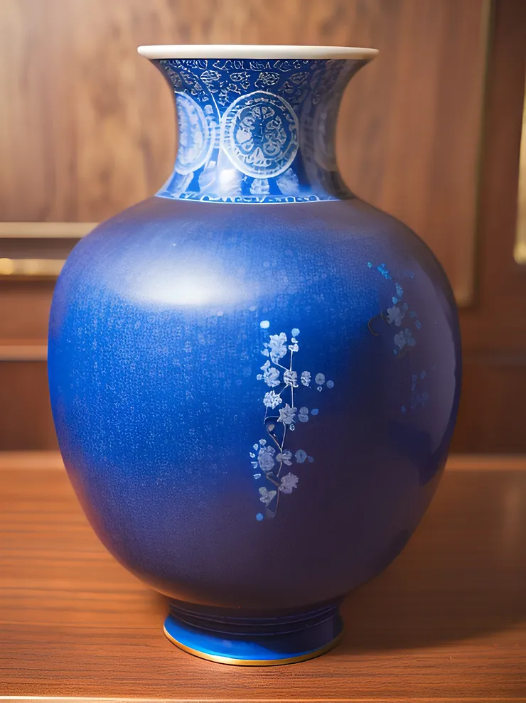 AI繪圖示意圖，但我沒辦法下指令加上菊花彩繪。