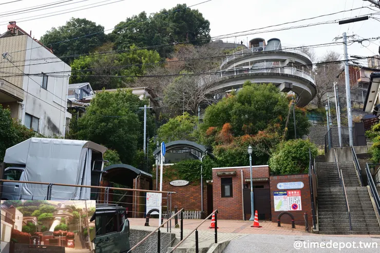 哥拉巴天空步道斜坡電梯地平面入口